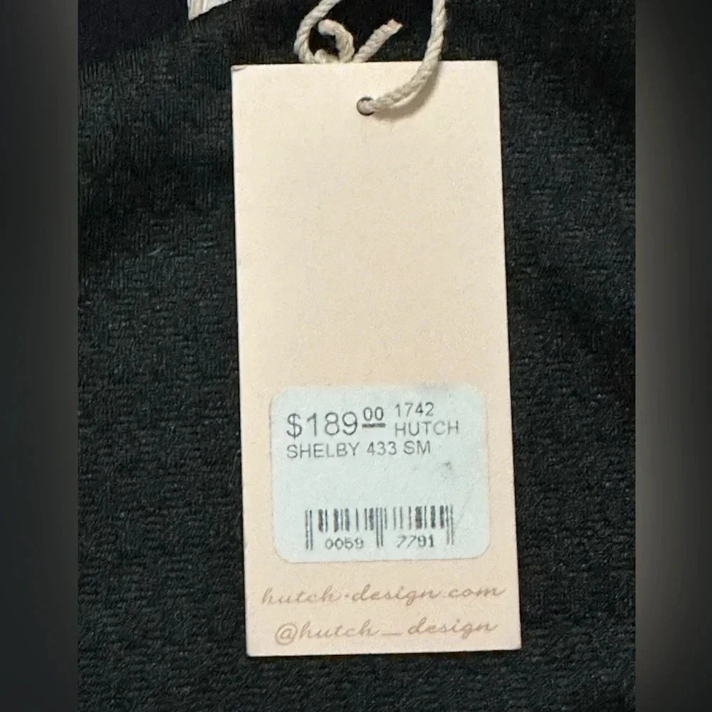 NWT Hutch Shelby Dress Black Sleeve Bows Small - Picture 6 of 7